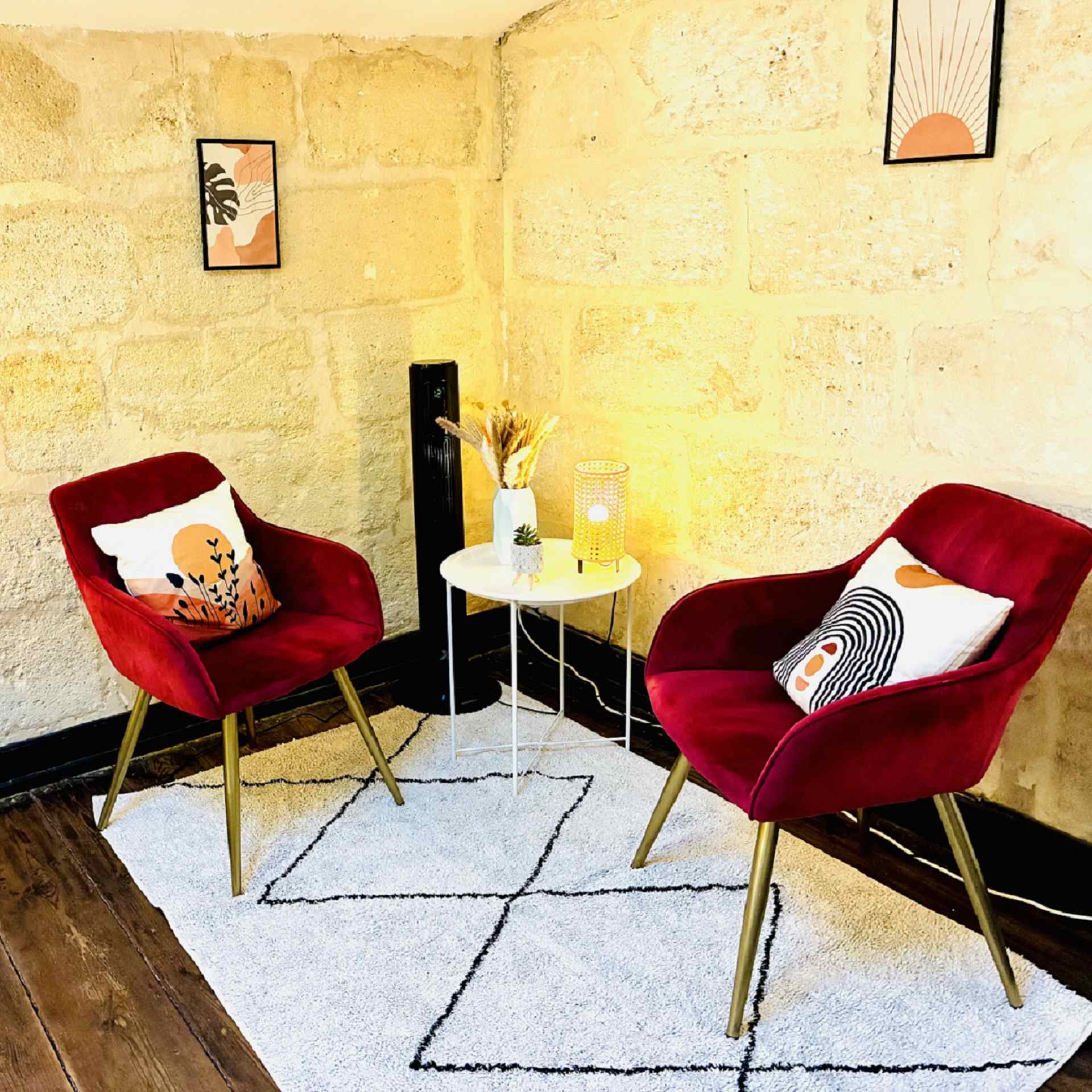 Interieur cabinet Hypnose thérapeutique à Bordeaux